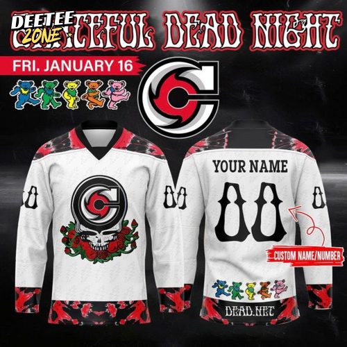 Cincinnati Cyclones Grateful Dead Night Hockey Jersey