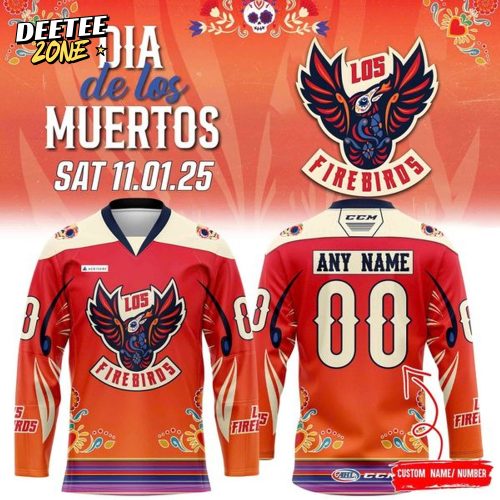Coachella Valley Firebirds ” Día de Los Muertos ” Hockey Jersey