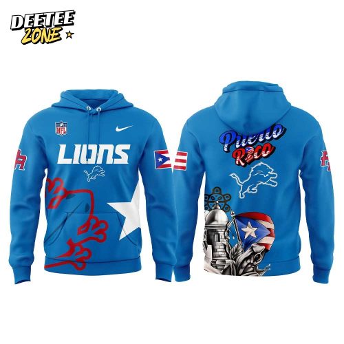 D Lions Puerto Rico Heritage Combo Hoodie