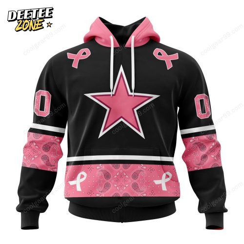 Dallas Cowboys Pink Power Hoodie – United Against Cancer Edition
