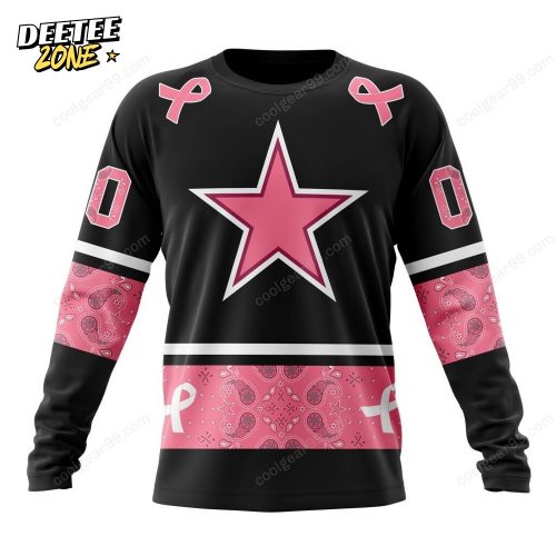 Dallas Cowboys Pink Power NHL jersey – United Against Cancer Edition
