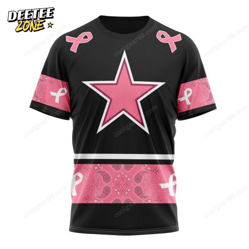 Dallas Cowboys Pink Power Tshirt – United Against Cancer Edition