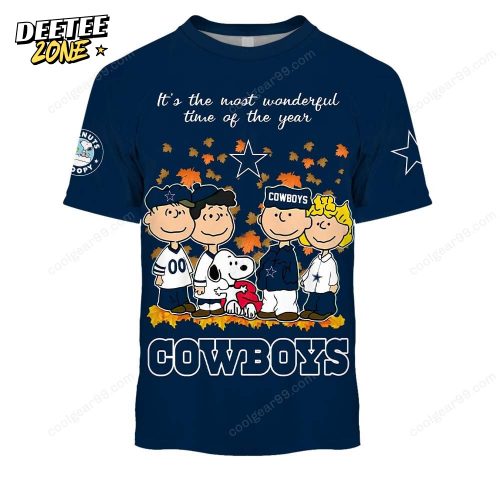 Dallas Cowboys Welcome the season with Snoopy Design Hoodie