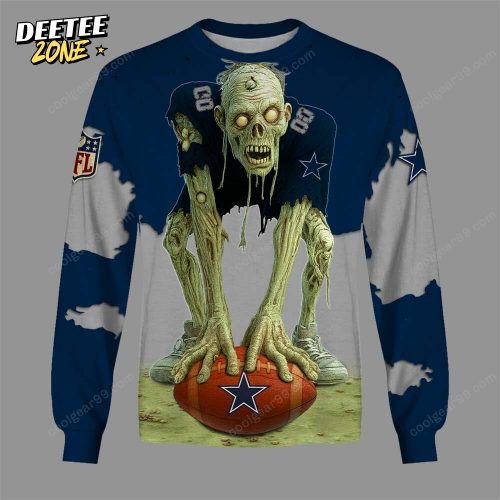 Dallas Cowboys Zombie HLW Design Sweatshirt