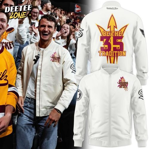 Arizona State Sun Devils Joey Daccord “Be The 35 Tradition” Bomber Jacket