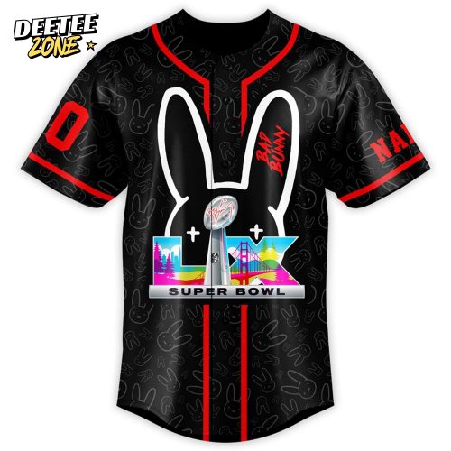 Bad Bunny Here For The Benito Bowl The Best Half Time 2025 Baseball Jersey