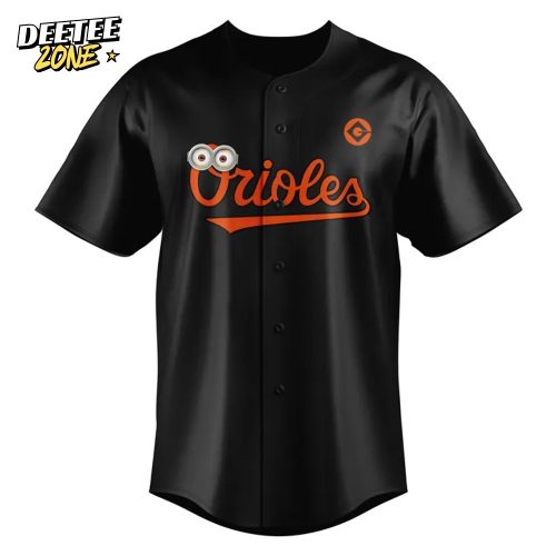 Baltimore Orioles x Minions Special Baseball Jersey