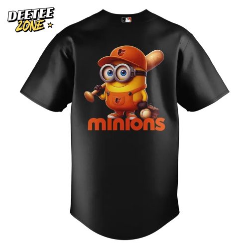 Baltimore Orioles x Minions Special Baseball Jersey