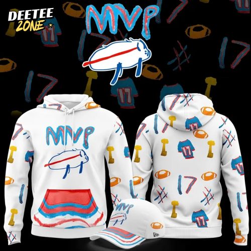 Bills Josh Allen 2025 Billustration Charlie Special Hoodie
