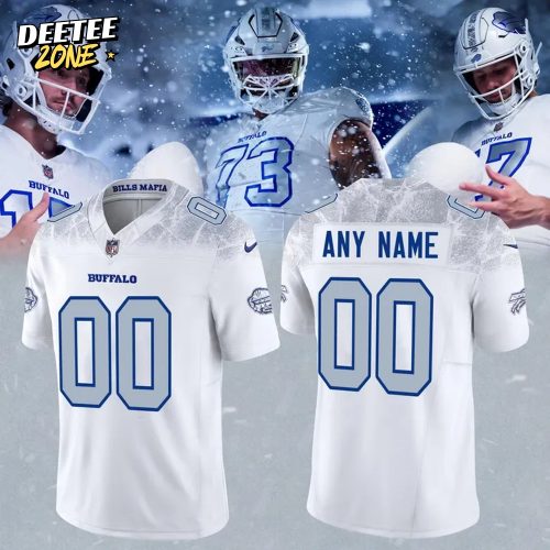 Buffalo Bills Rivalries Cold Front Custom Football Jersey