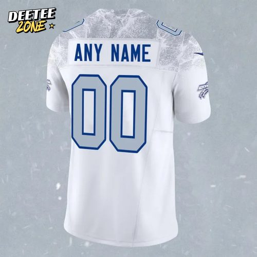 Buffalo Bills Rivalries Cold Front Custom Football Jersey