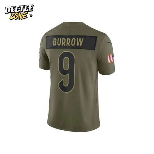 Cincinnati Bengals 2025 Salute to Service Limited Edition Camo Football Jersey