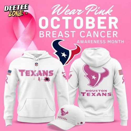 Exclusive Version Houston Texans Breast Cancer Awareness Hoodie