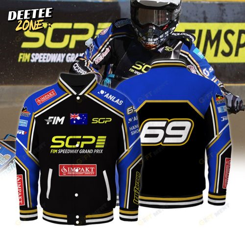 Jason Doyle FIM Speedway SGP Special Baseball Jacket