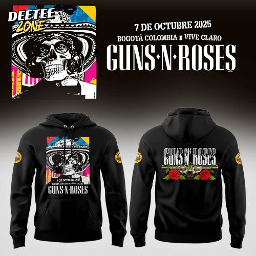 Limited Edition GnR Tour 2025 Bogota Hoodie