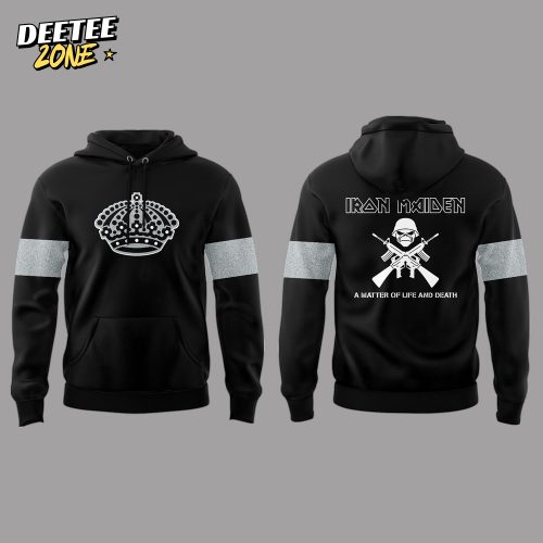 Limited Edition LA Kings Rep The Crown x Iron Maiden Hoodie