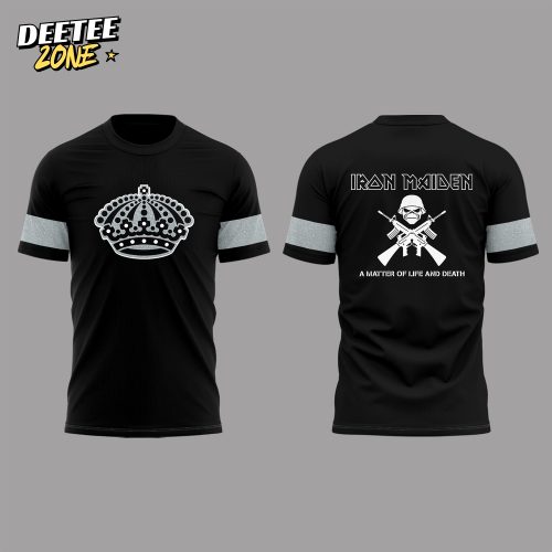 Limited Edition LA Kings Rep The Crown x Iron Maiden T-Shirt