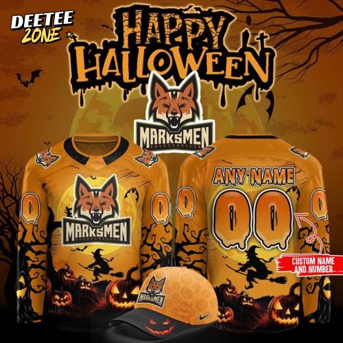 Limited Editions Fayetteville Marksmen ” Happy Halloween ” jersey