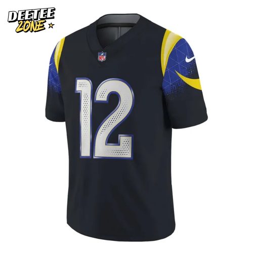 Los Angeles Rams 2025 Rivalries Custom Football Jersey