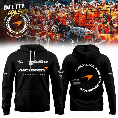 McLaren Formula 1 Team 2025 Constructors’ 10 Times Hoodie