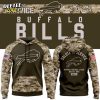 Men’s Nike Olive/camo Minnesota Vikings 2025 Salute To Service Hoodie