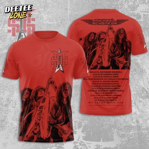 Michael Schenker 3D Tshirt