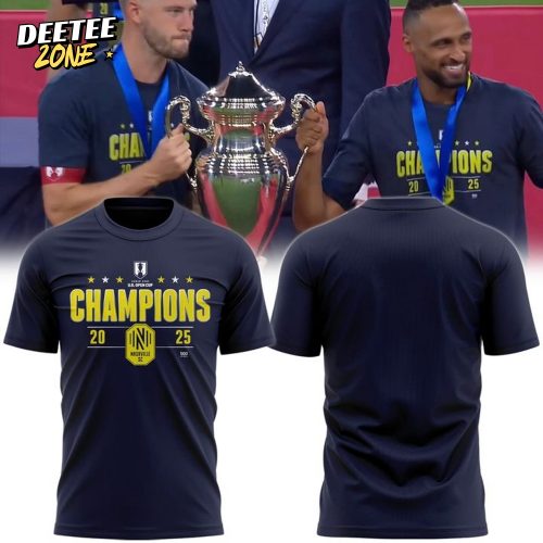 Nashville SC U.S. Open Cup Final 2025 Champions Tee