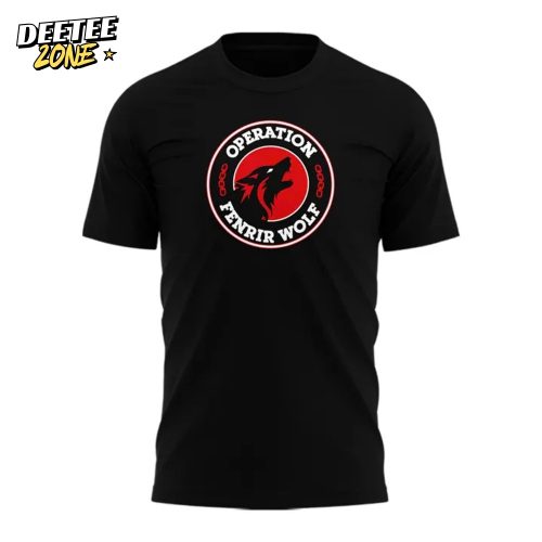 Nebraska Huskers Operation Fenrir Wolf T-Shirt