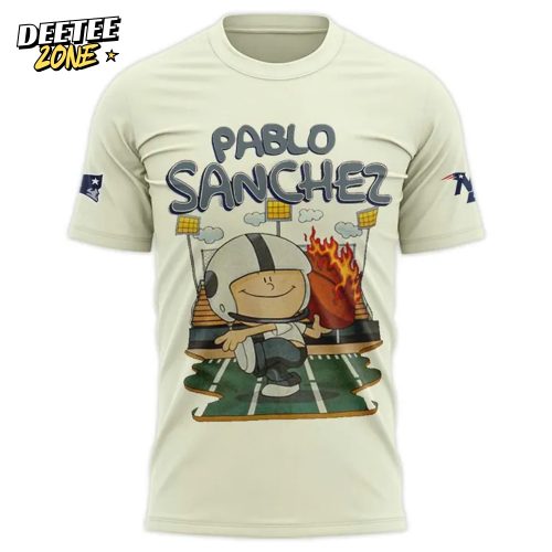 New England Patriots GOAT Pablo Sanchez T-Shirt