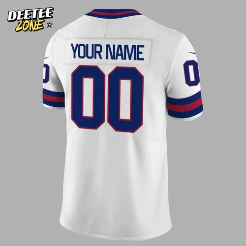 New York Giants Vintage White Football Jersey