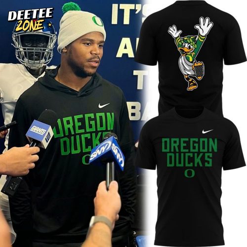 Oregon Ducks ‘SHOUT! for the Ducks’ Black T-Shirt