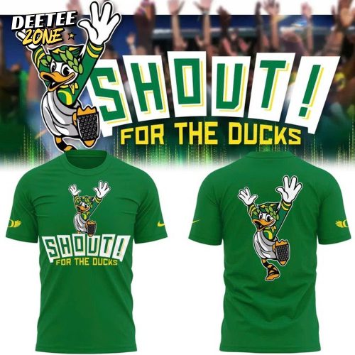 Oregon Ducks ‘SHOUT! for the Ducks’ Special Tee