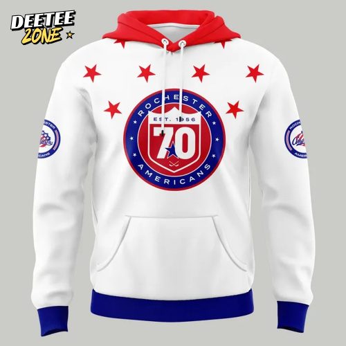 Rochester Americans 70 Years Anniversary Special Hoodie