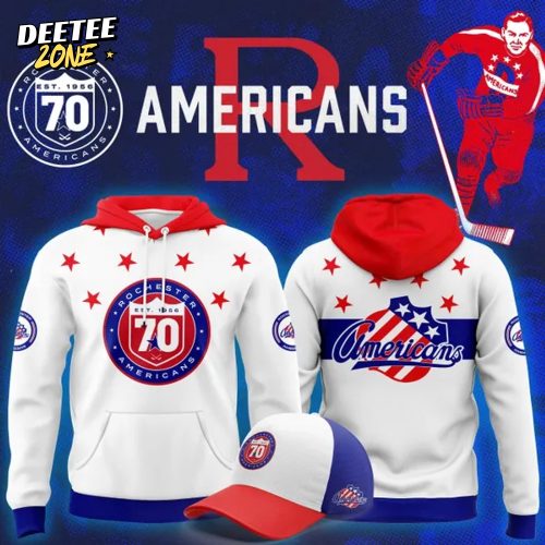 Rochester Americans New 70 years Hoodie