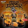 Detroit Tigers ” Happy Halloween ” Custom Jersey