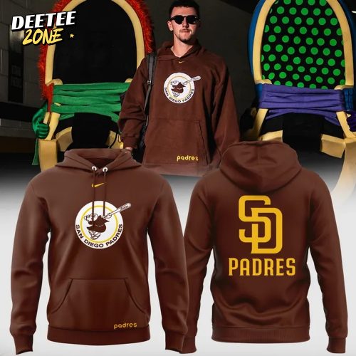 San Diego Padres Swinging Friar Hoodie 2025