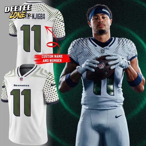 Seattle Seahawks 2025 Rivalries Custom Football Jersey