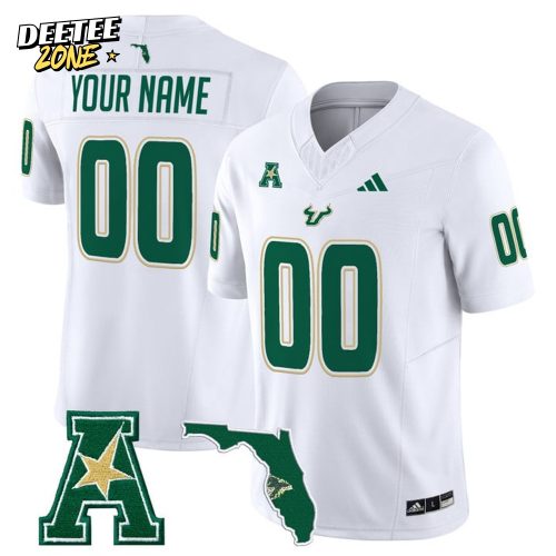 South Florida Bulls 2025 Special Football Jersey – White