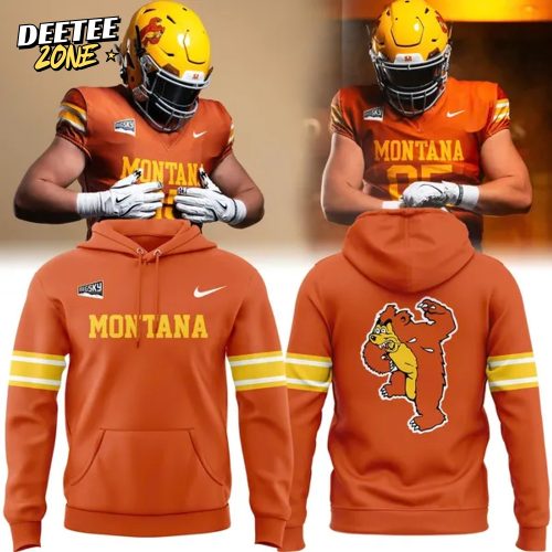 Special 1995 Throwback Montana Griz Football Hoodie