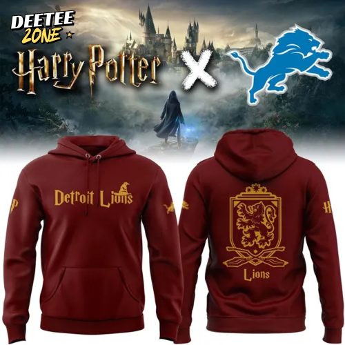 Special Edition Detroit Lions 2025 Harry Potter Night Hoodie