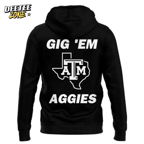 Texas A&M Aggies Dark Mode ‘Blackout’ Special Hoodie