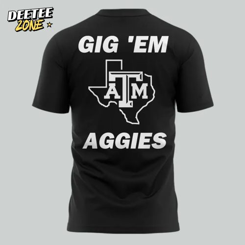 Texas A&M Aggies Dark Mode ‘Blackout’ Special Tshirt