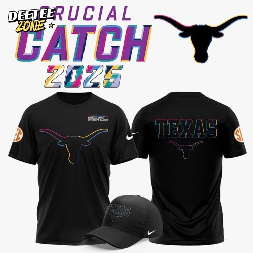 Texas Longhorns Crucial Catch 2025 Special T-Shirt