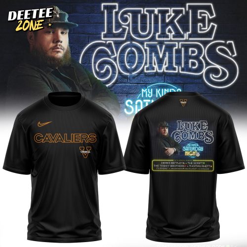 Virginia Cavaliers x Luke Combs – My Kinda Saturday Night Tour Tshirt