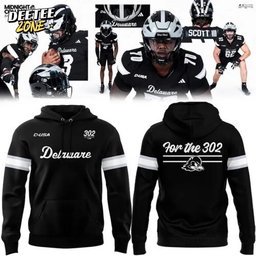 Delaware Football Midnight Collection Uniform Hoodie – Limited Edition