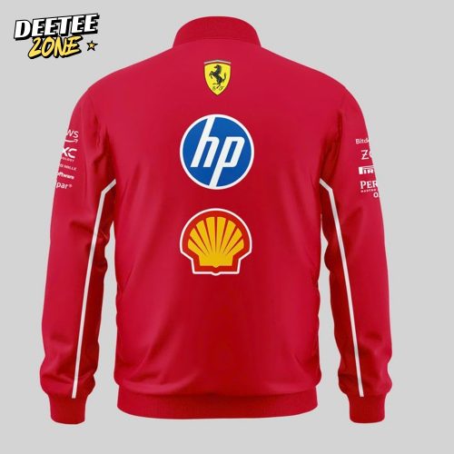 Ferrari 2025 F1 Team Bomber Jacket – Limited Edition