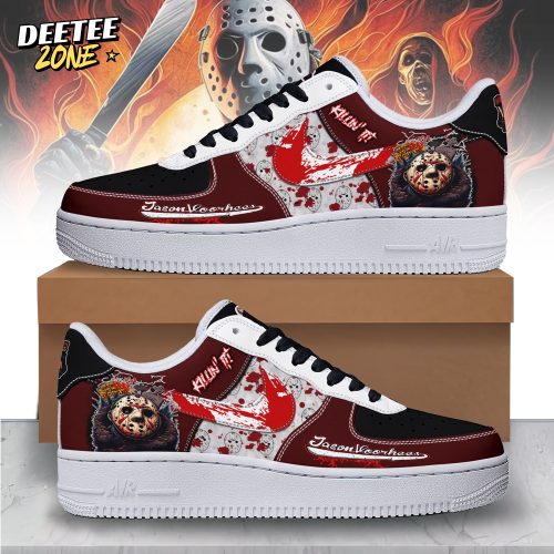 Gleammerch Jason Voorhees x Halloween Air Low-Top Sneakers Shoes For Men And Women