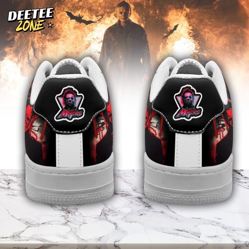 Gleammerch Michael Myers x Halloween Air Low-Top Sneakers Shoes For Men And Women