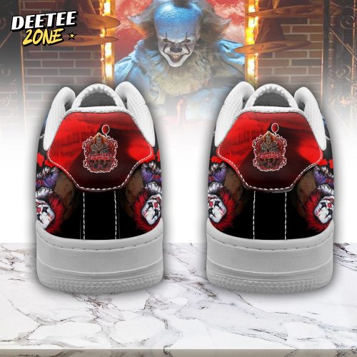 Gleammerch Pennywise x Halloween Air Low-Top Sneakers Shoes For Men And Women