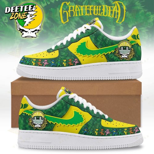 Greateful Dead Oregon Duck Grateful Ducks Nike Air Force One Shoes